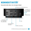 "D HP USB-C Dock G5 Schwarz 100W"
