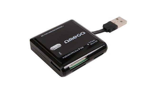 Omega card reader OUCRB, black (40555)