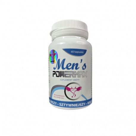 Men's Power Max suplement diety dla męzczyzn stymulujący 60 kaps.