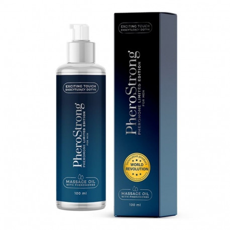 PheroStrong massaažiõli Limited Edition meestele 100ml