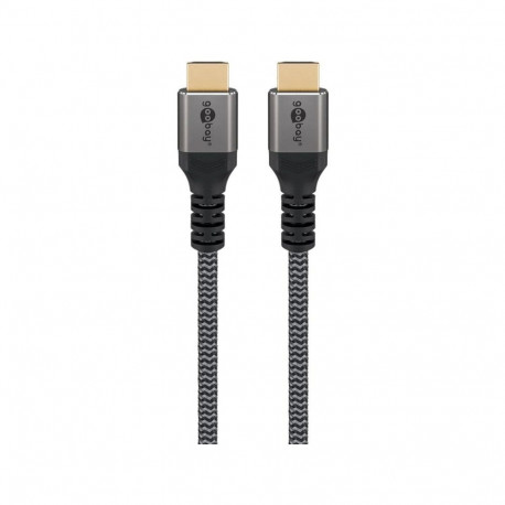 Plus Ultra HDMI-kaabel kõrge kiirusega 8K@60Hz 3m, hall