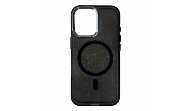 Glitter Case for Samsung Galaxy A37 Compatible with MagSafe - Black