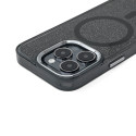 Glitter Case for Samsung Galaxy A37 Compatible with MagSafe - Black