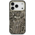 Guess Python Pattern MagSafe Case for iPhone 17 Pro - Brown