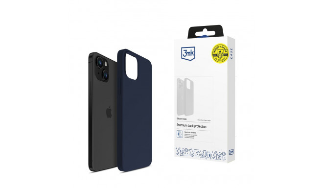 3mk kaitseümbris Silicone Case Apple iPhone 15, sinine