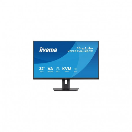 iiyama ProLite XB3294UHSCP-B1 computer monitor 80 cm (31.5") 3840 x 2160 pixels 4K Ultra HD Bla