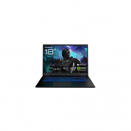 GIGABYTE GAMING A18 3VHK3DEC64SH laptop AMD Ryzen™ 7 260 45.7 cm (18") WQXGA 32 GB DDR5-SDRAM 1