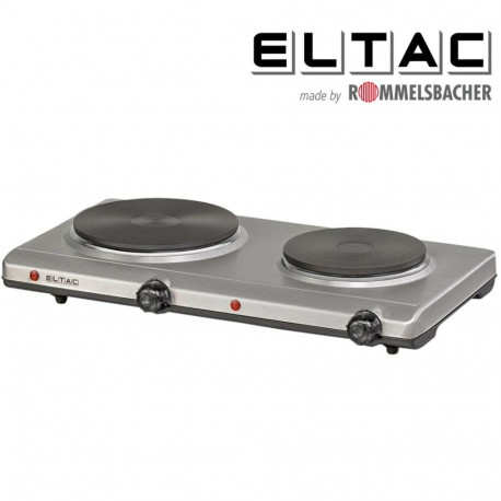 ELTAC DK 29 hob Stainless steel Countertop Sealed plate 2 zone(s)