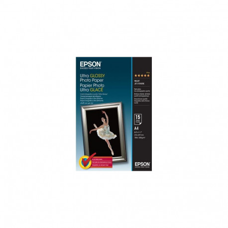 Epson Ultra Glossy Photo Paper - A4 - 15 Sheets