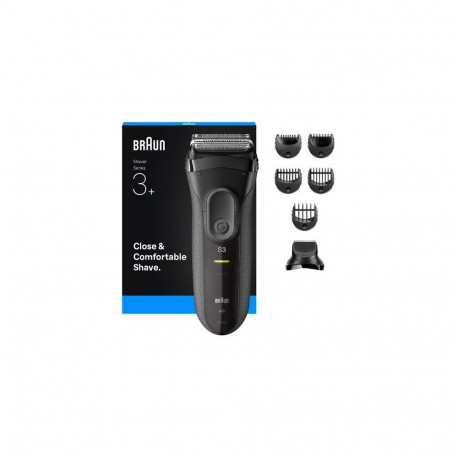 Braun 3000BT Battery 5 7 mm Wet &amp; Dry Black, Grey
