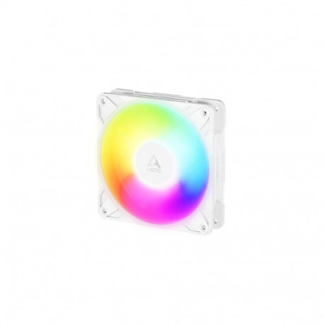 ARCTIC Freezer P12 Pro Reverse A-RGB (White) - 120 mm A-RGB PWM Fan with Cable Splitter