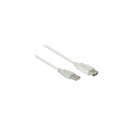 Alcasa 2511-OF2 USB cable USB 2.0 1.8 m USB A White
