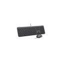 Logitech 920-013349 keyboard Mouse included Home/Office USB QWERTY US International Graphite