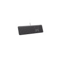 Logitech Signature Slim Wired K620 For Business keyboard Universal USB QWERTZ German Graphite