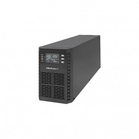 Qoltec 52281 uninterruptible power supply (UPS) Double-conversion (Online) 2 kVA 2000 W 3 AC outlet(