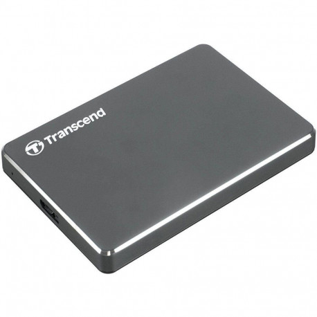 Transcend external HDD StoreJet 1TB USB 3.1 TS1TSJ25C3N, iron grey