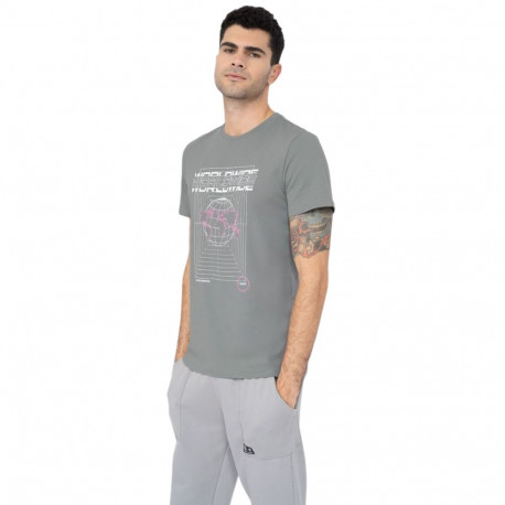 4F meeste t-särk H4Z22 TSM029 24S S, keskmine hall