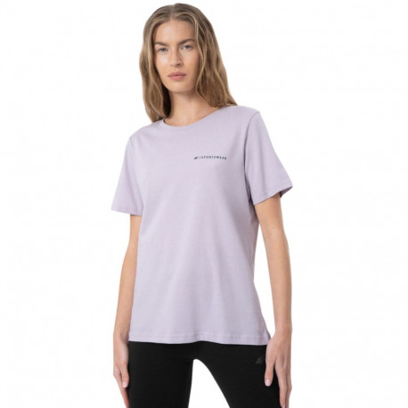 4F naiste t-särk H4Z22 TSD025 52S M, helelilla