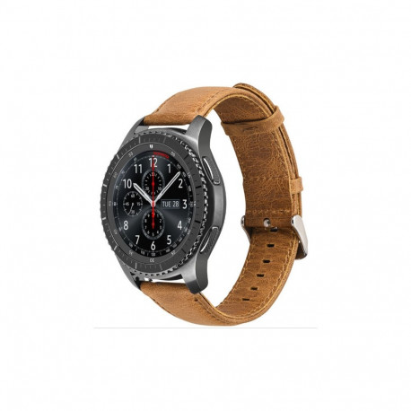 Kellarihm Trendybay Universaalne, 22mm, nahk, helepruun