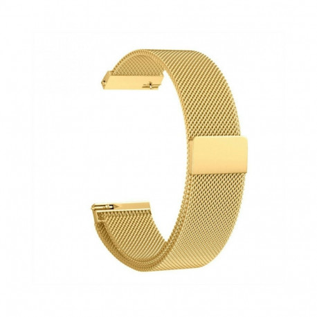 Kellarihm Trendybay Universaalne 22mm Milanese Metal Magnetic kuldne