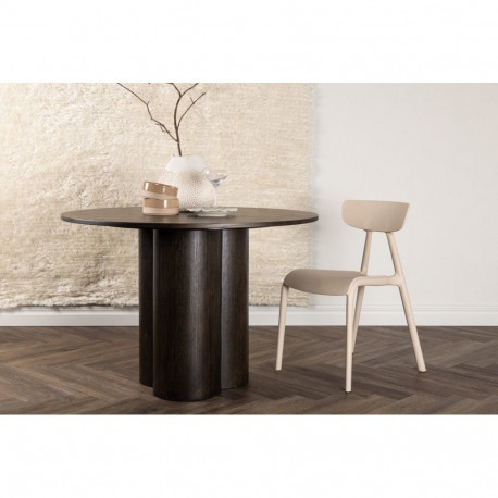 Söögilaud OLIVIA 110cm, pruun