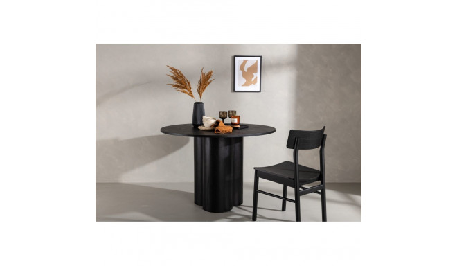 Söögilaud OLIVIA, must