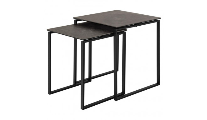 Diivanilauad KATRINE 2tk, must