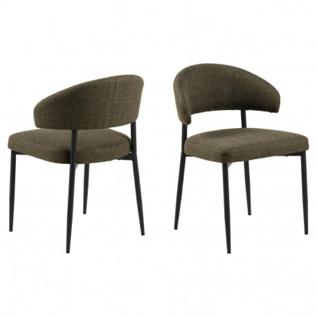 Söögitool EDINA, roheline