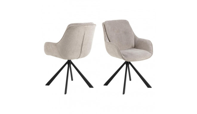 Söögitool CARRIE pöörlev, liivakarva