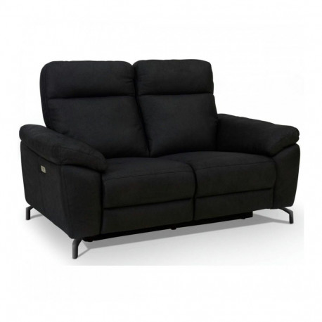 Diivan SELESTA 2-kohaline elektriline, must