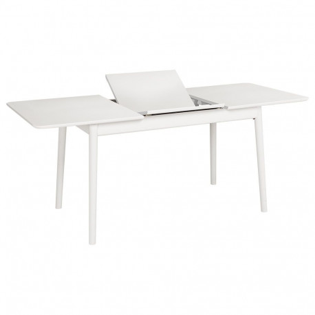 Pikendatav söögilaud ZigZag 127/180x75cm, valge