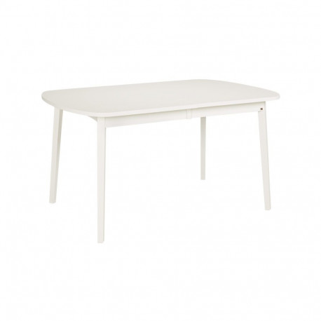 Pikendatav söögilaud Rainbow 142/190x90cm, valge