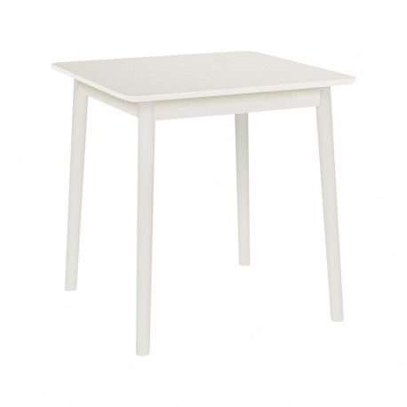 Söögilaud ZigZag 75x75xH90cm, valge