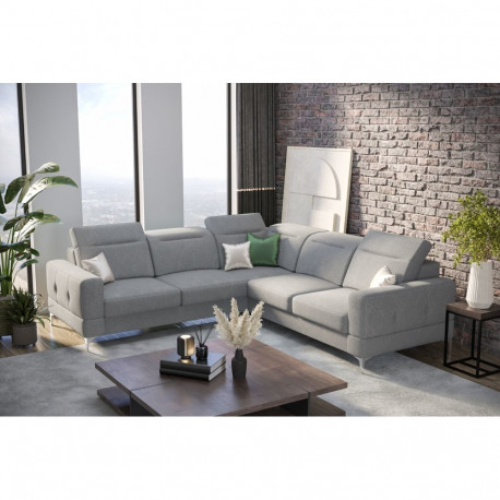 L-kujuline nurgadiivanvoodi Malibu Max, hall