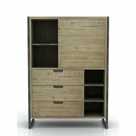 Raamaturiiul FLOW, grafiit/akaatsia