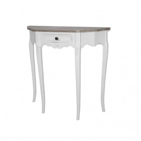 Konsoollaud RIMINI 80x30x80 cm, valge