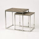 Abilaud GLAMOUR 2tk, kroom/pruun