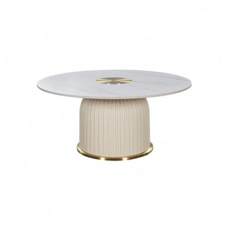 Diivanilaud MODIG, kuldne/valge