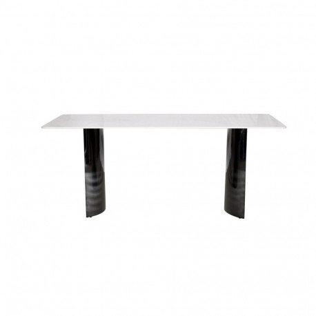 Söögilaud MODIG 180cm, valge/must