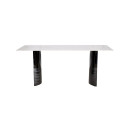 Söögilaud MODIG 180cm, valge/must