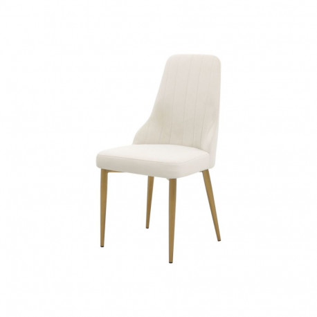 Söögitool MODIG, valge/kuldne