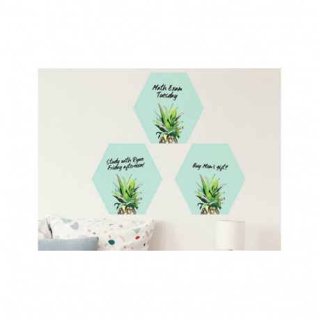 Seinakleebis ANANAS planeerimistahvel 32,3x32,3 cm