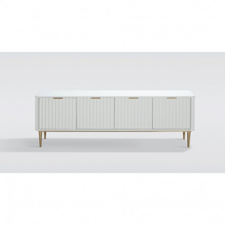 TV-alus STILIG, valge/kuldne