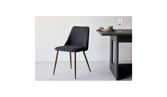 Söögitool NIGHT, must/pruun