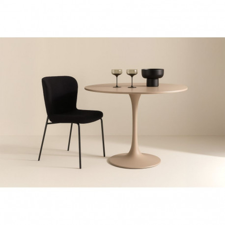 Söögilaud GLADE ümmargune Ø100cm, beež