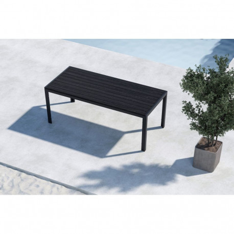 Aialaud MIRKO ristkülikukujuline, must