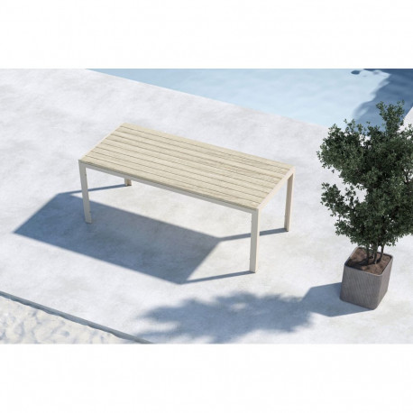 Aialaud MIRKO ristkülikukujuline 205x90x74, beež