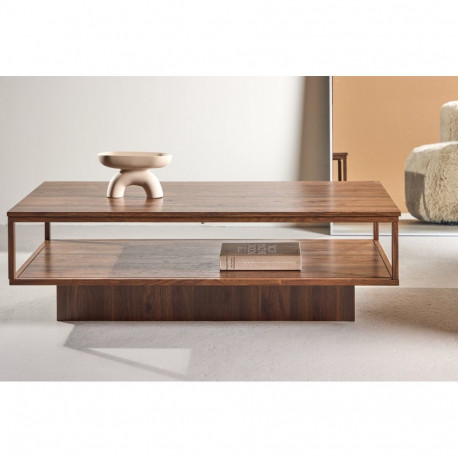 Diivanilaud MAGLEHEM 130x60x38cm, pähkel