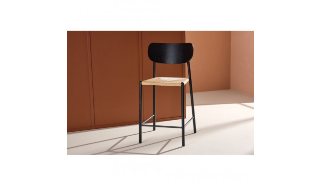 Baaritool POLLY, naturaalne/must