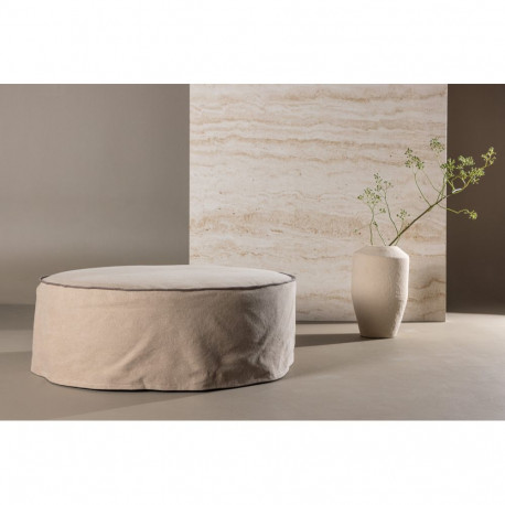 Tumba VINDÖ ⌀101 cm, pruun